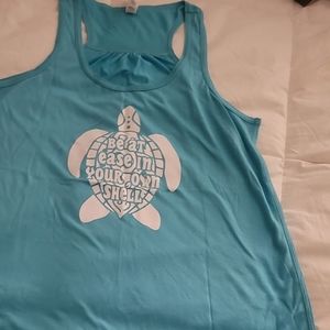 CVG  light blue tank top Large